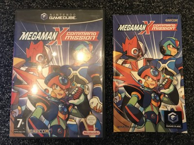 Nintendo gamecube Megaman X Command Mission game
