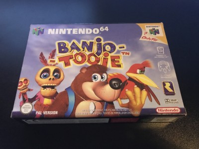 Nintendo 64 n64 game banzo - tooie boxed and complete