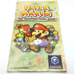 Nintendo Gamecube Paper Mario The Thousand Year Door Pal