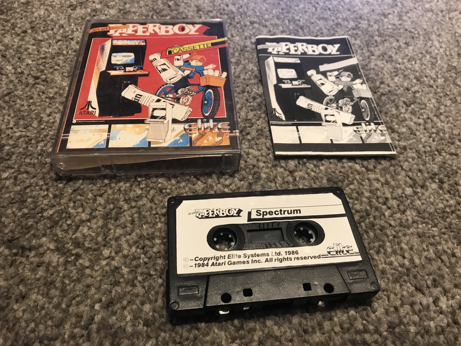 ZX81 / ZX Spectrum: Zx Spectrum 48/128k game Paperboy