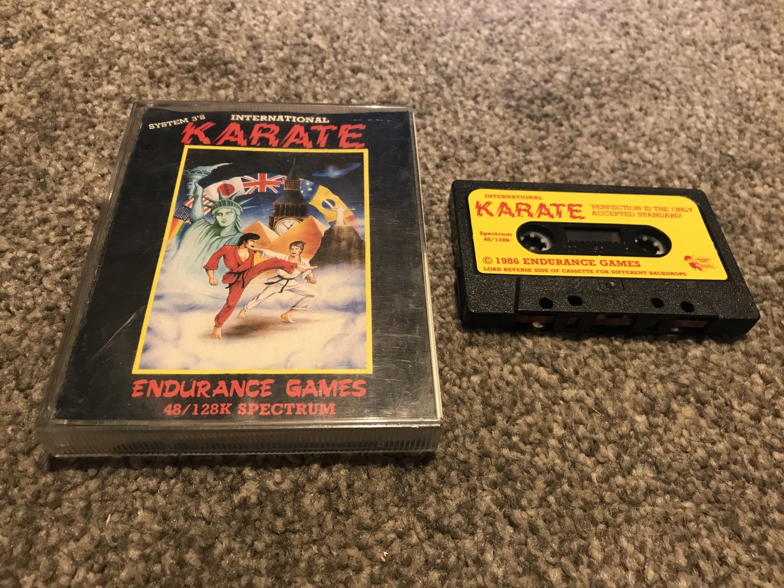 ZX81 / ZX Spectrum: Zx Spectrum 48/128k game International karate system 3