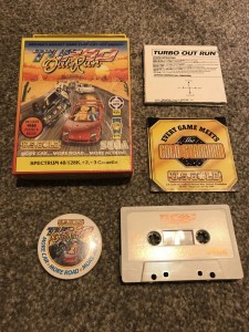Zx Spectrum 48/128k game Turbo Outrun