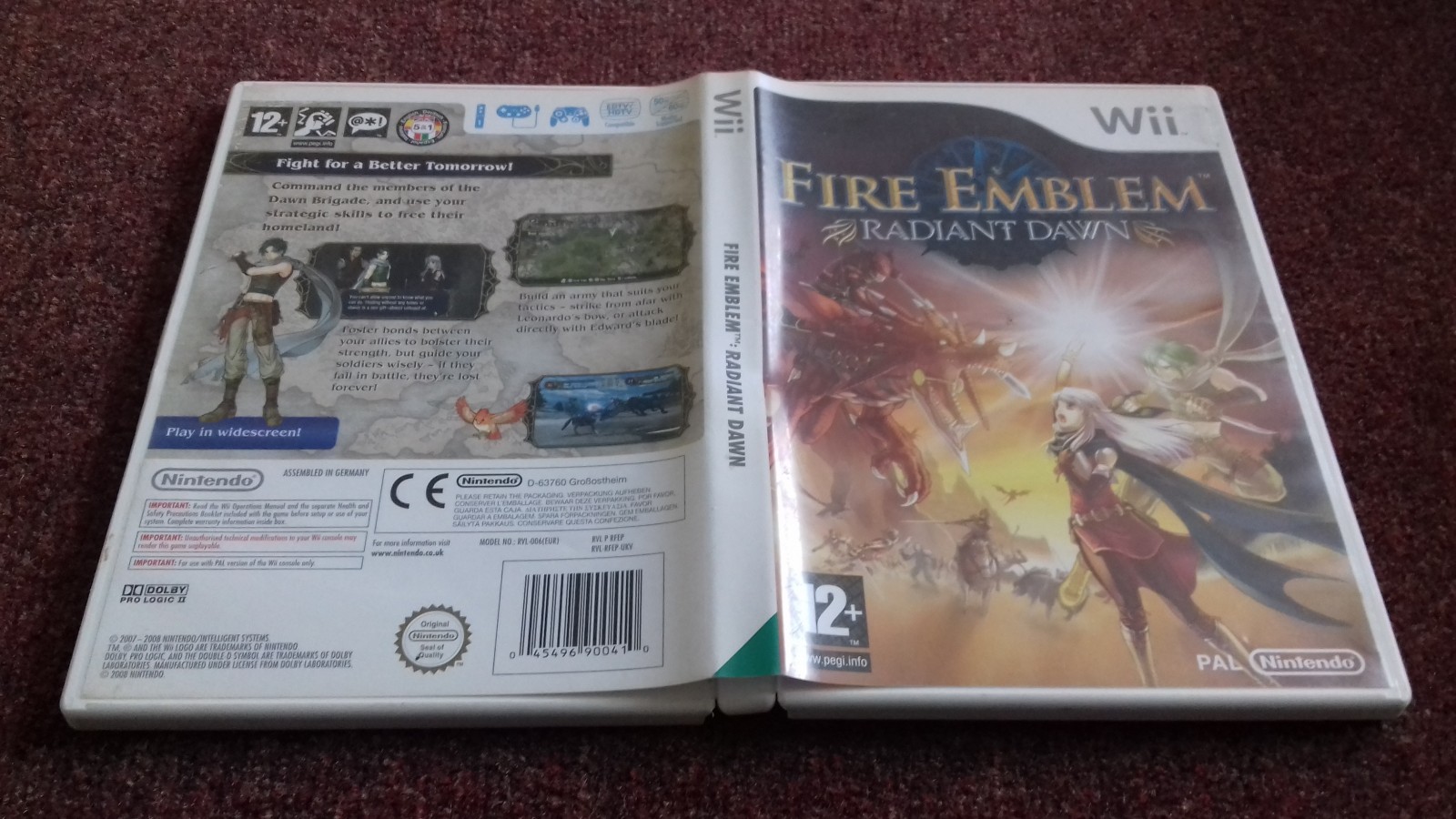 Fire newest Emblem Radiant Dawn for Nintendo Wii