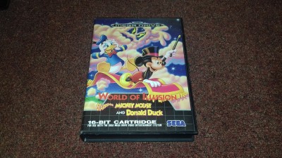 Sega Megadrive World of Illusion 