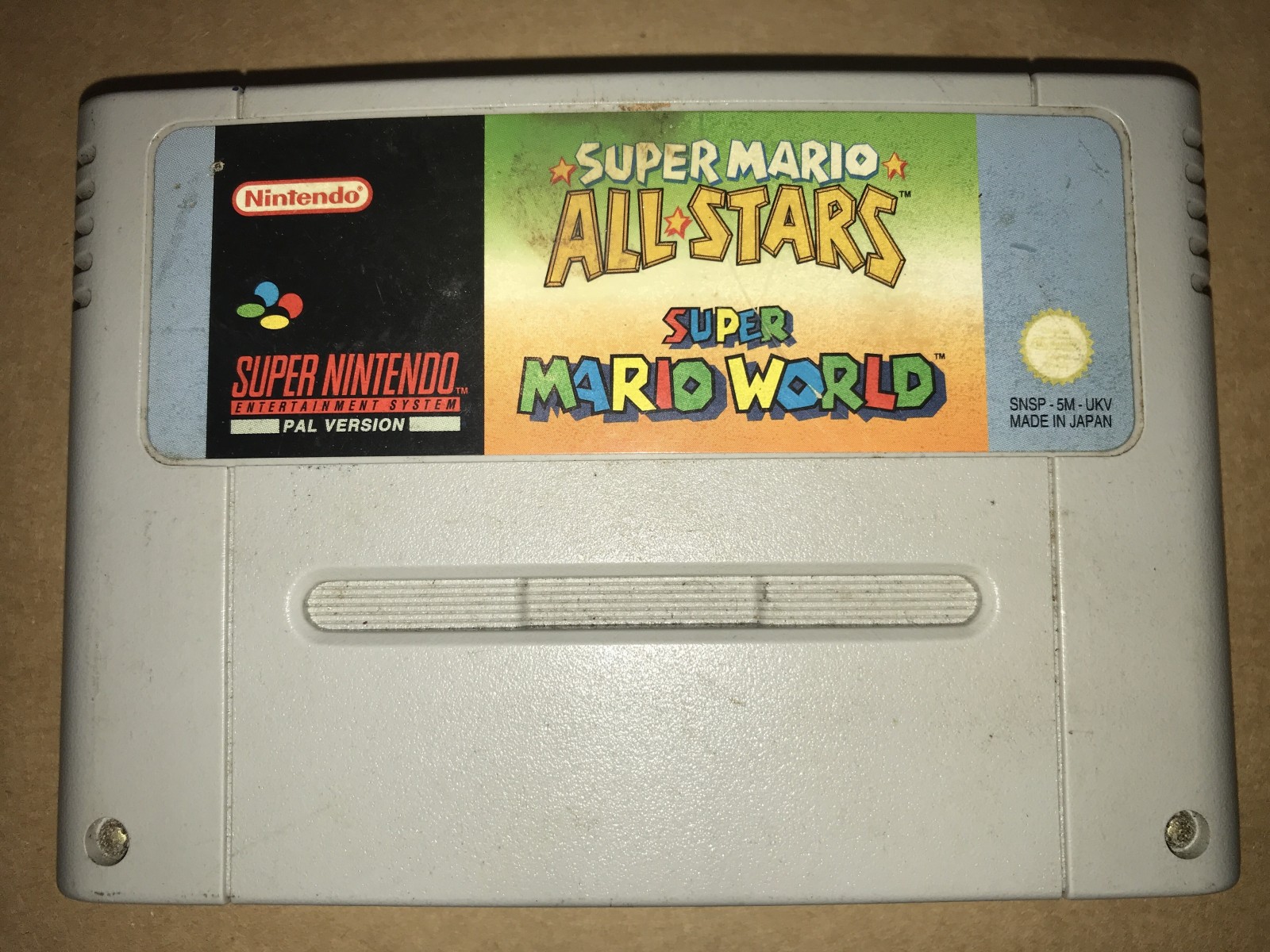  Games - Super Mario All-Stars + Super Mario World