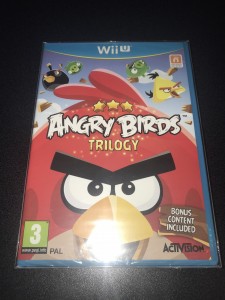 Wii U game angry birds trilogy brand new sealed