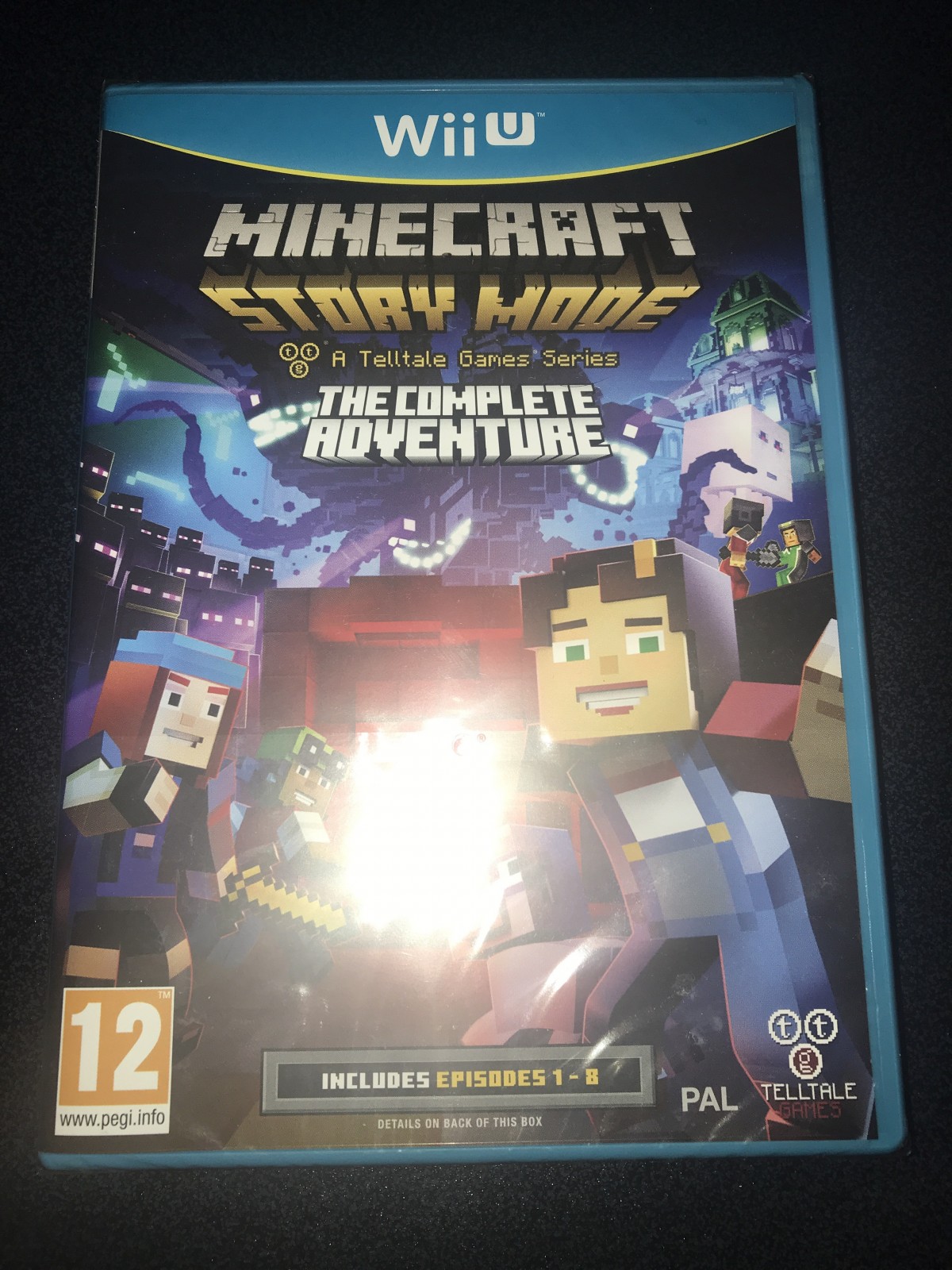 Minecraft: Story Mode The Complete Adventure - Nintendo Wii U, Nintendo  Wii U